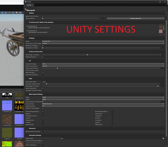 UnitySettings